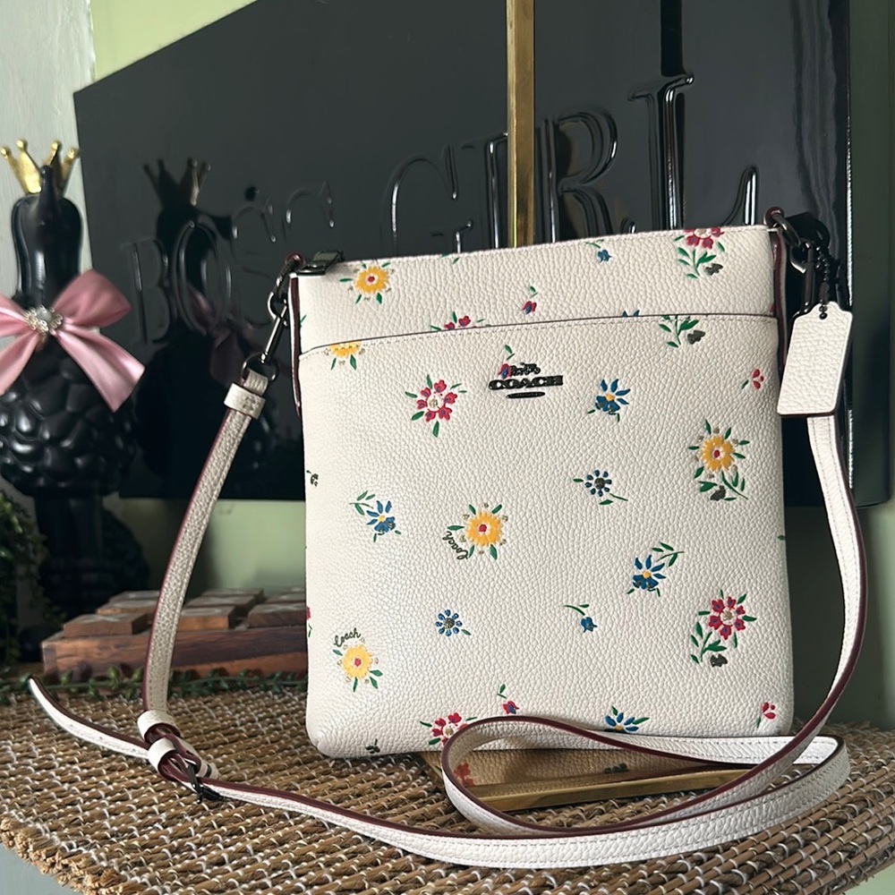 Coach Floral Crossbody Bag